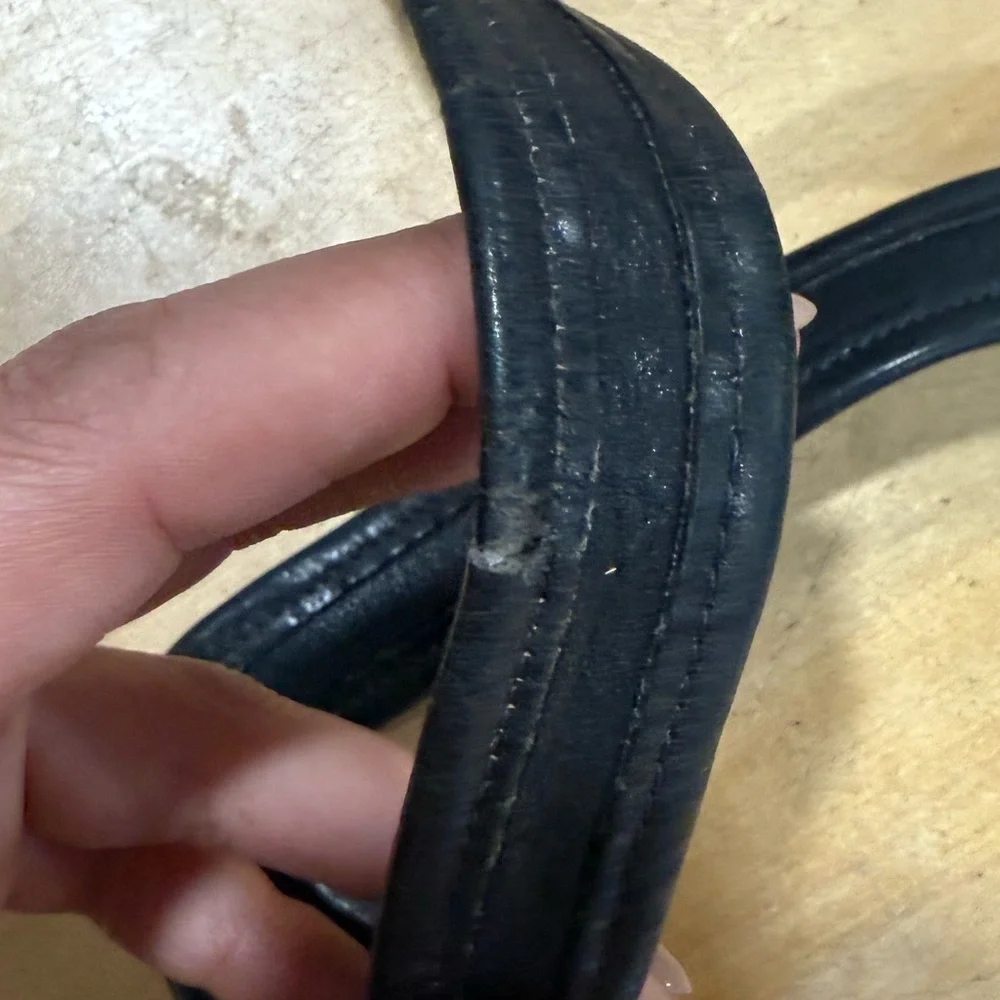 Coach Bag Legacy in Black Leather Saddle Bag Crossbody 9965 - Picture 11 of 11